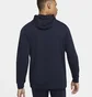 Толстовка чоловіча Nike Dry Men's Dri-FIT Hooded Fitness Full-Zip Blue CZ6376-451