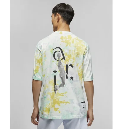 Футболка мужская Air Jordan M J Sprt Dna Stmt 85 Ss Crew Camo/Green Dm1454-530
