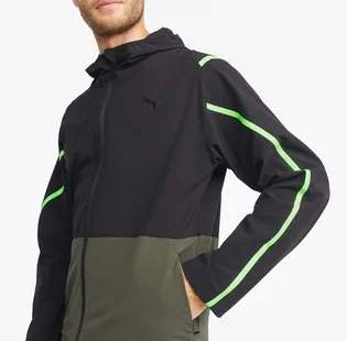 Ветровка мужская Puma Ultra Black/Olive 520875-44