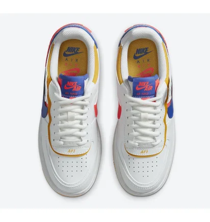 Кросівки жіночі Nike W Af1 Shadow White/Blue CI0919-105