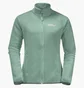 Кофта жіноча Jack Wolfskin Moonrise Fz Olive 1703883-4311