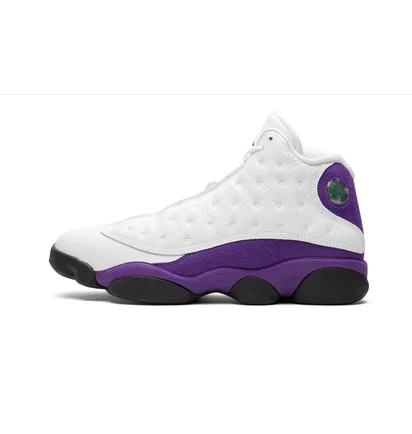 Кроссовки мужские Air Jordan 13 White/Violet 414571-105