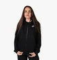 Толстовка жіноча Nike W Nsw Club Flc Fz Black Dq5471-010