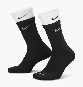 Носки унисекс Nike Ed Pls Csh Crw 144 Dbl Black (1 пара) Dd2795-011
