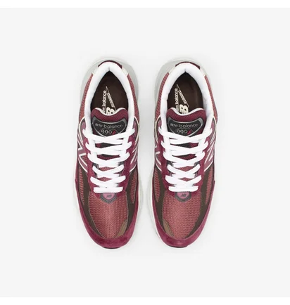 Кроссовки унисекс New Balance made in USA 990V6 Bordo U990BT6