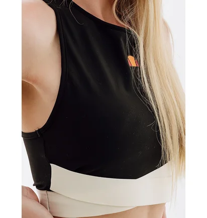 Топ женский Ellesse Chroma Crop Vest Black SRR17865-011