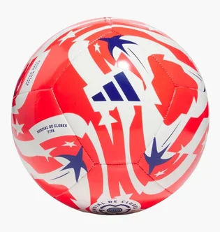 Футбольний м'яч Adidas Fcwc Club Red/White JD3821