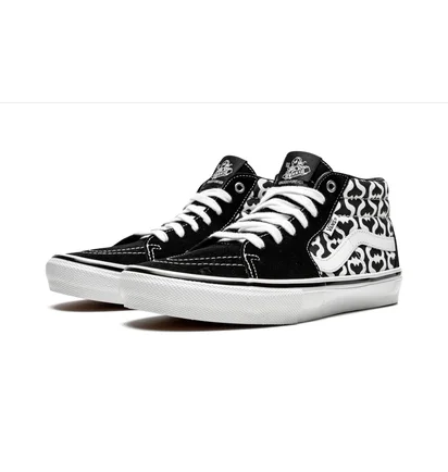 Кеди унісекс Vans Skate Grosso Mid Black/White VN0A5KS15XH