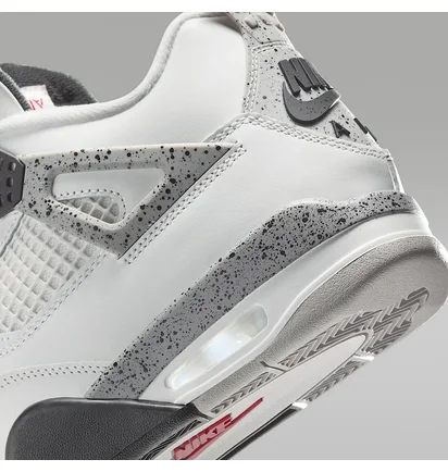 Кроссовки мужские Nike 4 Retro White Cement White FV5029-100