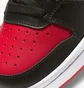 Кроссовки детские Nike Court Borough Mid 2 (Gs) Black/Red Cd7782-003