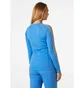 Термобелье женское Helly Hansen Lifa Active Stripe Crew Light Blue 49413-554