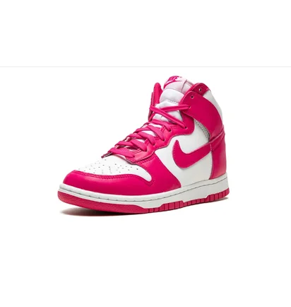 Кроссовки женские Nike Wmns Dunk High White/Pink DD1869-110