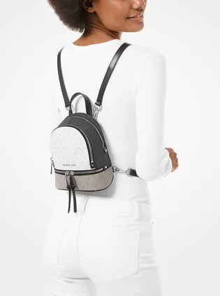 Рюкзак женский Michael Kors Rhea Mini White/Multi 30S0SEZB0B-WHITE-COMBO-8383