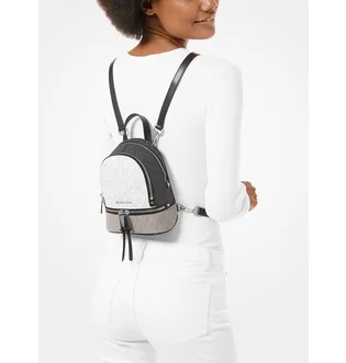 Рюкзак жіночий Michael Kors Rhea Mini White/Multi 30S0SEZB0B-WHITE-COMBO-8383