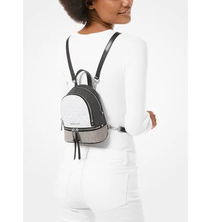 Рюкзак жіночий Michael Kors Rhea Mini White/Multi 30S0SEZB0B-WHITE-COMBO-8383