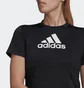 Футболка женская Adidas Primeblue Designed 2 Move Logo Sport Tee Black Gl3820