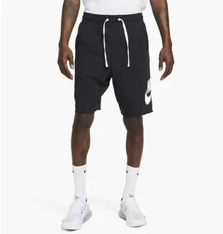 Шорти чоловічі Nike Club Alumni Mens French Terry Black Dx0502-010
