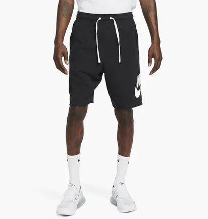 Мужские шорты Nike Club Alumni Mens French Terry Black Dx0502-010
