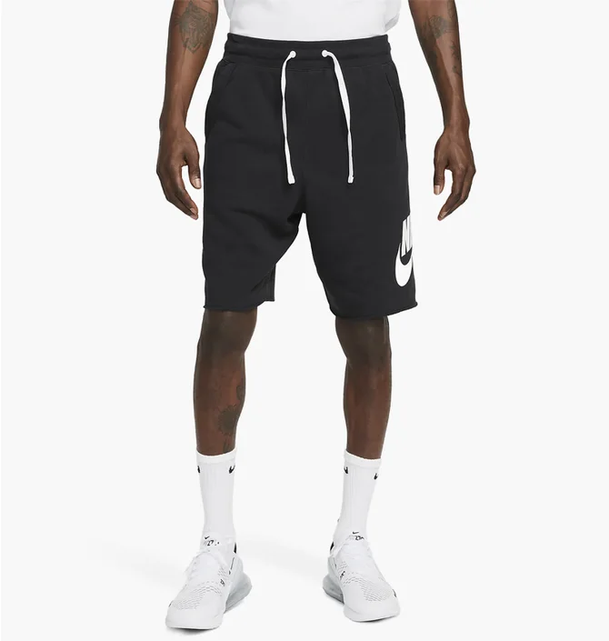 Мужские шорты Nike Club Alumni Mens French Terry Black Dx0502-010