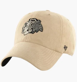 Кепка унісекс 47 Brand Chicago Blackhawks Ballpark Su Beige BPSDE04USS-KH