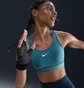 Топ женский Nike Swsh Med Spt Turquoise DX6821-006