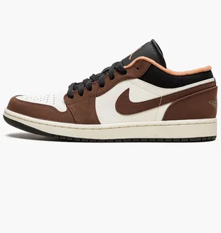 Кроссовки мужские Air Jordan 1 Low White/Brown DC6991-200