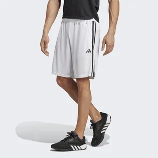 Шорти чоловічі Adidas Train Essentials Piqu 3-Stripes Training Shorts White IB8244