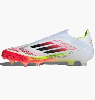 Бутсы мужские Adidas F50 Elite Laceless Fg White/Red IE1214