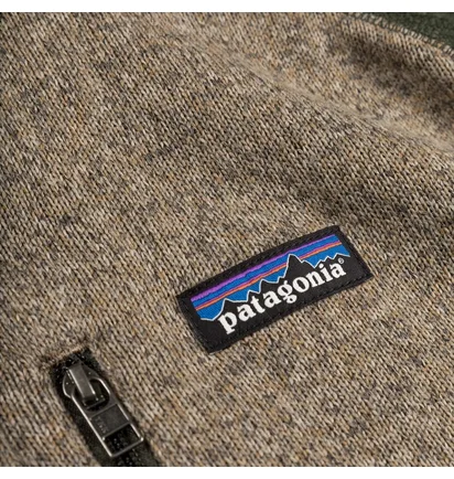 Кофта мужская Patagonia Better Sweater 1/4 Zip Brown/Green 25523-SBDY