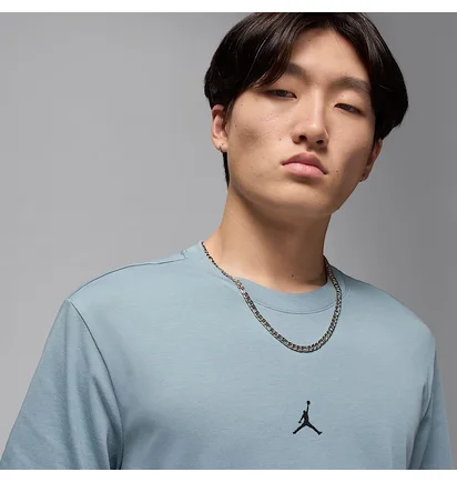 Футболка чоловіча Air Jordan Df Sprt Jumpman Ss Crew Grey IB6757-041
