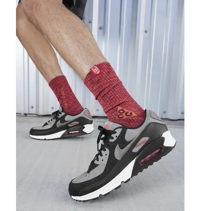 Кроссовки мужские Nike Air Max 90 Casual Shoes Black/Grey Fd0664-001