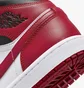 Кросівки жіночі Nike Air Jordan 1 Mid Red/White Bq6472-079
