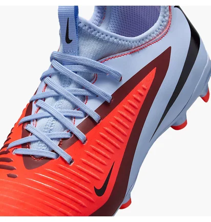 Бутсы детские Nike Phantom 6 Low Acad Fg/Mg Light Blue/Red HM9203-400