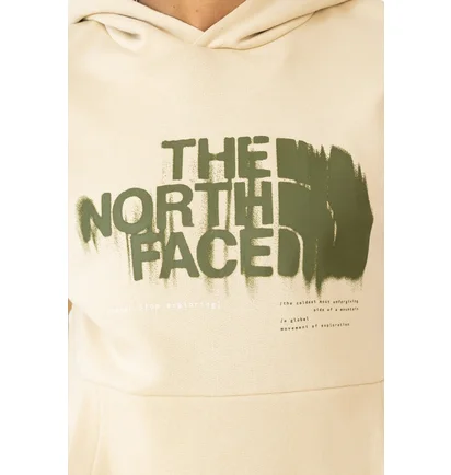 Худи мужское The North Face Graphic Hoodie Beige NF0A87ET3X4