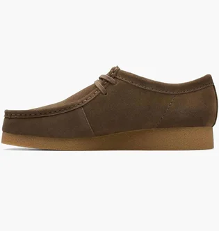 Туфлі чоловічі Clarks Wallabeeevo Olive 26180920