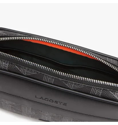Сумка мужская Lacoste Blend Satchel Black/Grey NH4004LX