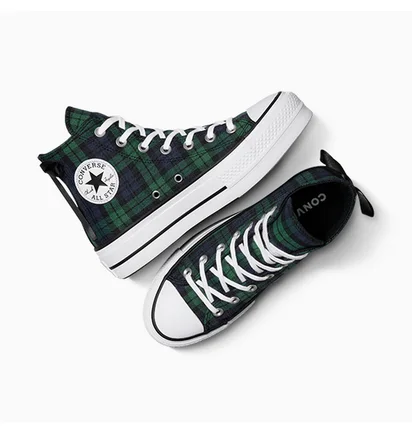 Кеди жіночі Converse Chuck Taylor All Star Lift Green/Multi A13879C