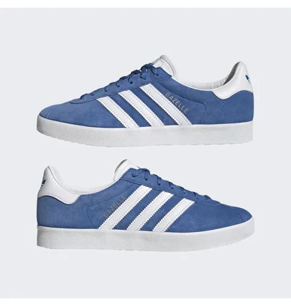 Кроссовки мужские Adidas Gazelle 85 Light Blue Fz5593