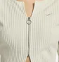 Кофта женская Nike Sportswear Chill Knit Slim Full-Zip Ribbed Cardigan Green FN3682-104