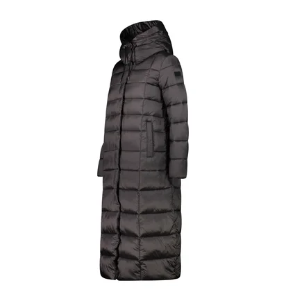 Парка женская Cmp Coat Fix Hood Black 32K3136-E910