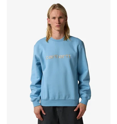 Світшот чоловічий Carhartt WIP Carhartt Light Blue I030546.2QKXX