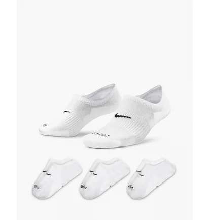 Шкарпетки жіночі Nike Evereday Plus Cush Footie White (3 пари) Dh5463-903