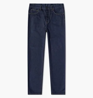 Джинси чоловічі Carhartt Newel Relaxed Tapered Jean Blue I029208-012Y