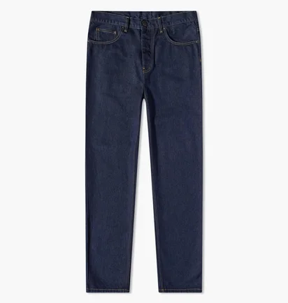 Джинси чоловічі Carhartt Newel Relaxed Tapered Jean Blue I029208-012Y