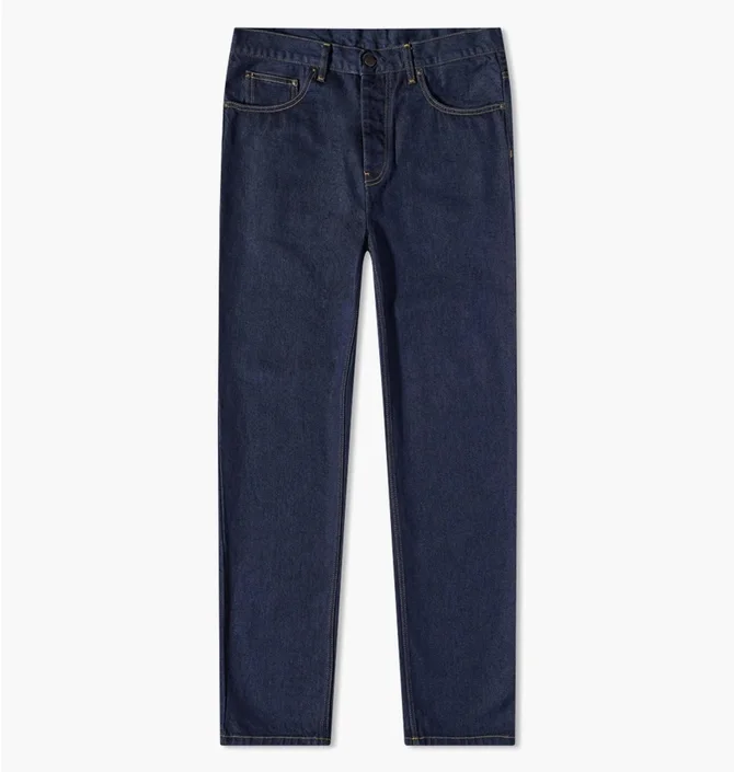 Джинси чоловічі Carhartt Newel Relaxed Tapered Jean Blue I029208-012Y