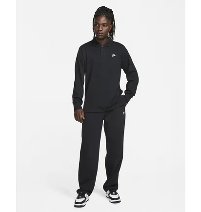 Штани чоловічі Nike Sportswear Club Knit Open-Hem Pants Black FQ4332-010