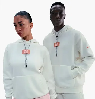 Худи унисекс Nike W Nk Sabrina Hoodie White FJ4449-133