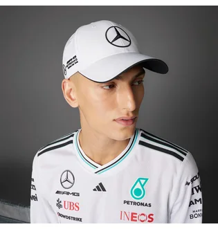 Кепка унисекс Adidas Mercedes - Amg Petronas Formula One Team Driver White JW6270