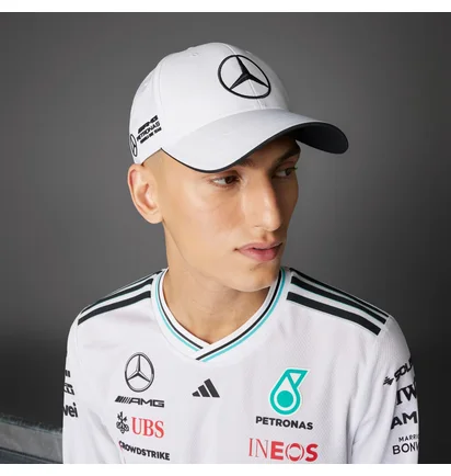 Кепка унисекс Adidas Mercedes - Amg Petronas Formula One Team Driver White JW6270