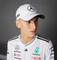 Кепка унисекс Adidas Mercedes - Amg Petronas Formula One Team Driver White JW6270